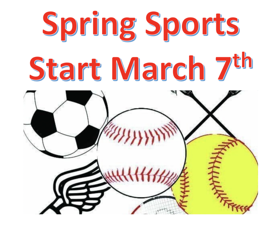 Spring Sports: Start March 7th